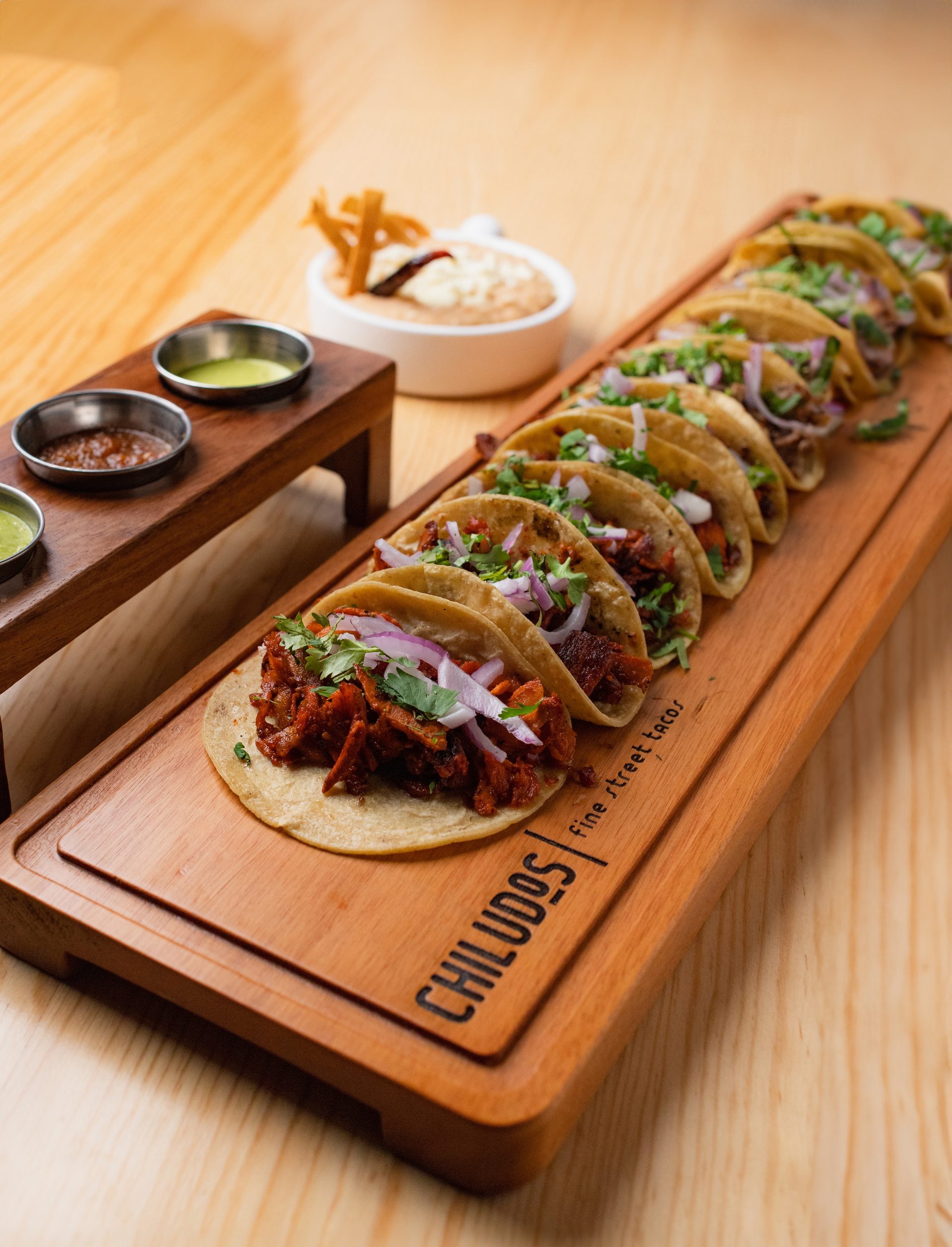 Tacos on the board